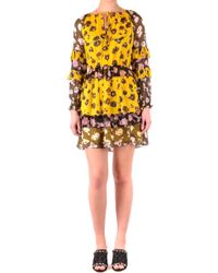 Diane von Furstenberg GELB VISKOSE KLEID