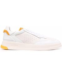 GHŌUD Leather Trainers - White