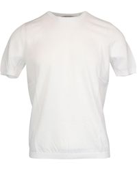 Gran Sasso Baumwolle t-shirt - Weiß