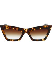 Dita Eyewear Metall sonnenbrille - Braun