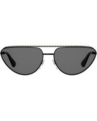 Moschino Metal Sunglasses - Grey