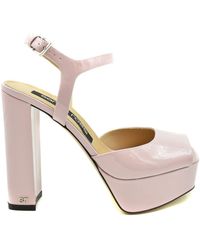 Sergio Rossi Andere materialien sandalen - Pink
