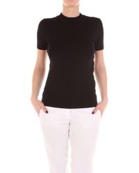 Tara Jarmon Black Viscose T-shirt