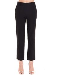 Diane von Furstenberg BAUMWOLLE HOSE - Schwarz