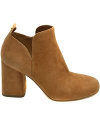 michael kors livvy suede ankle boot