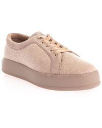 Max Mara Wool Trainers - Natural