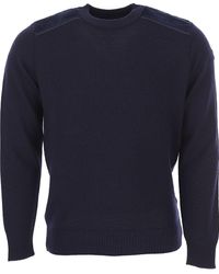 Paul & Shark Wolle Pullover in Blau für Herren Herren Bekleidung Pullover und Strickware Ärmellose Pullover 