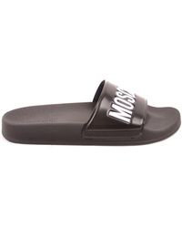 mens moschino sliders
