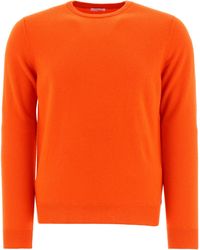 Malo Andere materialien sweater - Orange