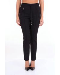 Dondup Black Fabric Trousers