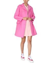 RED Valentino Andere materialien trench coat in Pink Damen Bekleidung Mäntel Regenjacken und Trenchcoats 