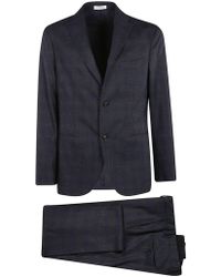 Boglioli Blue Wool Suit