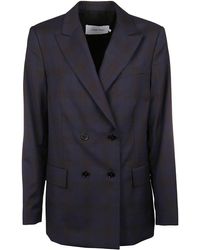 Calvin Klein BLAUER WOLLBLAZER