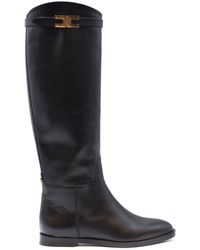 Stivali Elisabetta franchi in Scamosciato Nero taglia 38 IT - 19831156