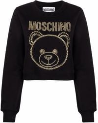 Moschino Baumwolle sweater - Schwarz