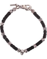 Emanuele Bicocchi Black Other Materials Bracelet