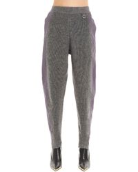 Stella McCartney Grey Wool JOGGERS - Gray
