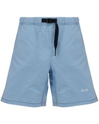 MSGM Andere materialien shorts - Blau