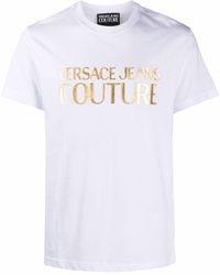 Versace Jeans Couture T-Shirts für Herren - Bis 56% Rabatt auf Lyst.de