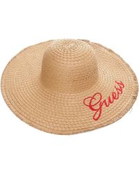 Guess Other Materials Hat - Natural