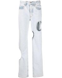 Jeans Off-White c/o Virgil Abloh da donna - Fino al 70% di sconto | Lyst