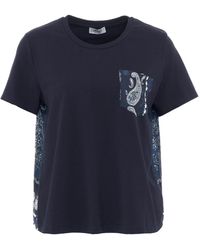Liu Jo Andere materialien t-shirt - Blau