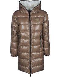 Duvetica Beige Polyamide Down Jacket - Natural