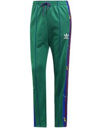 adidas Green Polyester JOGGERS