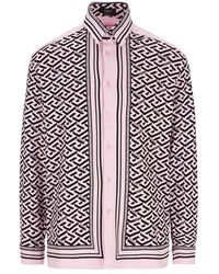 Versace Andere materialien hemd - Pink