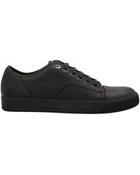 lanvin trainers black