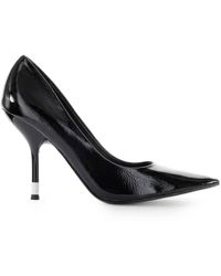 Calvin Klein SCHWARZ LACKLEDER PUMPS