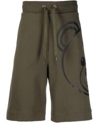 Moschino Shorts mit Teddy-Print - Grün