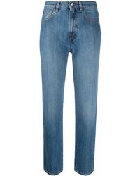 Moncler Cotton Jeans - Blue