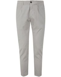 Department 5 White Trousers - Grey