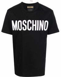 Moschino Baumwolle t-shirt - Schwarz
