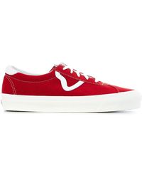 vans platform rosso