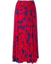 Marni ROT VISKOSE ROCK