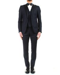 Tagliatore Blue Wool Suit