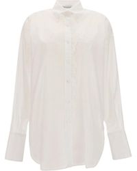 Ermanno Scervino Baumwolle hemd - Weiß