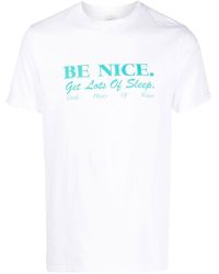 Sporty & Rich Baumwolle t-shirt - Weiß