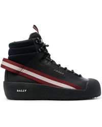 Bally Clyde-T High-Top-Sneakers - Schwarz