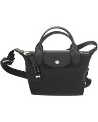 Longchamp Damen andere materialien handtaschen - Schwarz