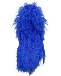 The Attico White Leather Dress