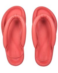 Damen Schuhe Flache Schuhe Zehentrenner und Badelatschen Isabel Marant Leder Andere materialien sandalen in Rot 