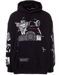 off white jesus skull hoodie