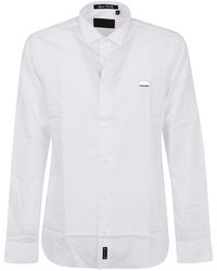 Camicia Sugar Daddy da Uomo di Philipp Plein in Bianco Uomo Abbigliamento da Camicie da Camicie casual e con bottoni 
