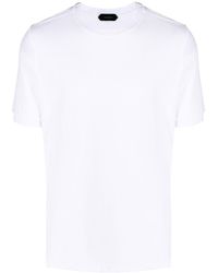 Zanone - Baumwolle t-shirt - Lyst