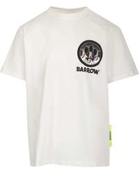 Barrow Andere materialien t-shirt - Weiß