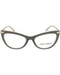 Dolce & Gabbana Metall brille - Mehrfarbig