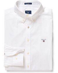 GANT White Cotton Shirt